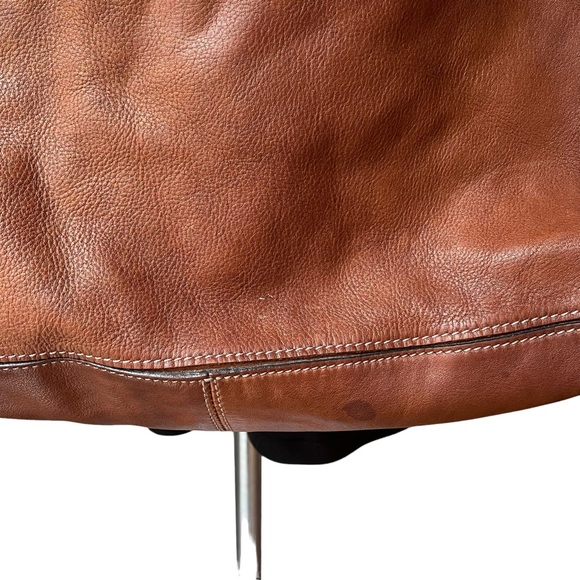 Banana Republic Ashbury Large Leather Shoulder Bag Hobo - Picture 8 of 13